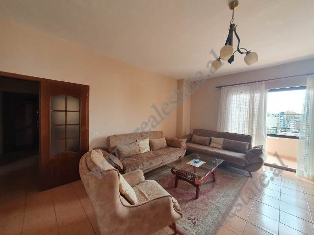 Two bedroom apartment for rent close to Tirana Center.

It is situated on the 8-th floor of a new 